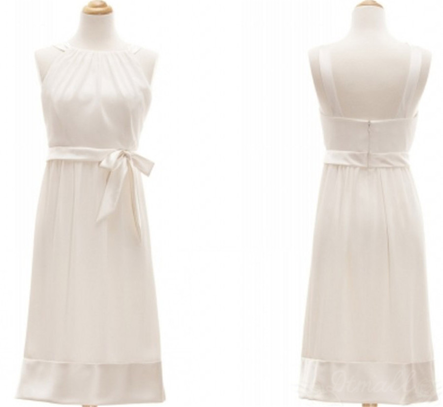 short gown with belt